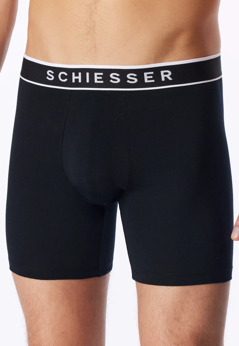 Enge Boxershorts 3er-Pack Schwarz - 95/5