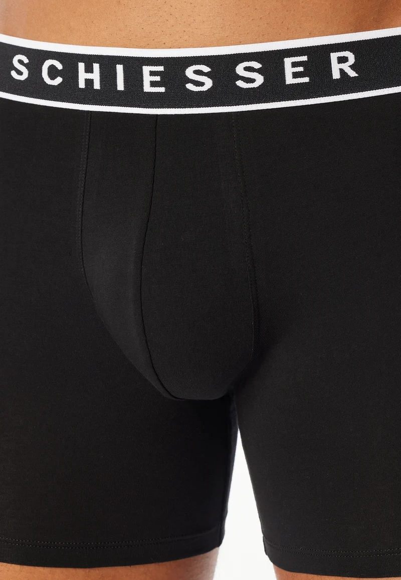 Enge Boxershorts 3er-Pack Schwarz - 95/5