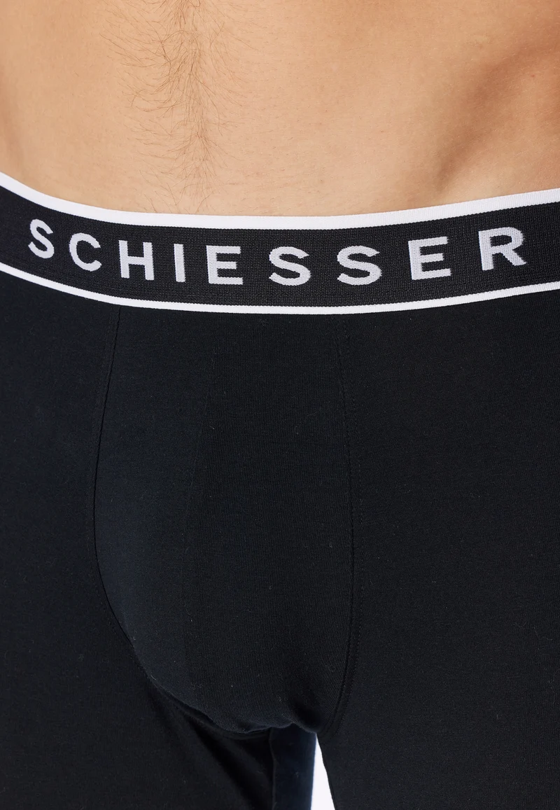 Enge Boxershorts 3er-Pack Schwarz - 95/5