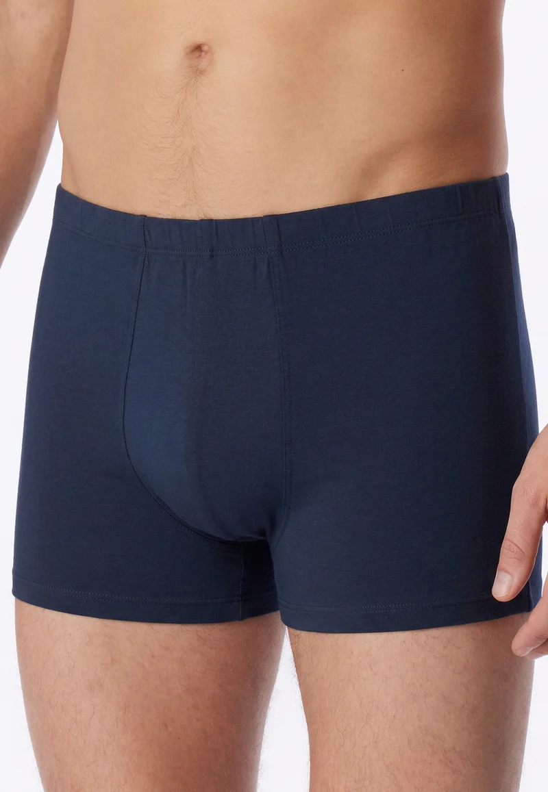 Enge Boxershorts 3er-Pack Blau/Grün gestreift - 95/5