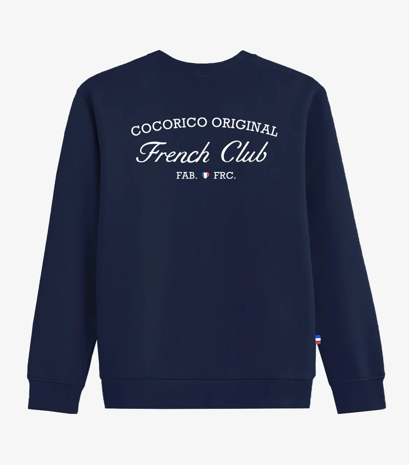 Sweat Homme Marine - French Club