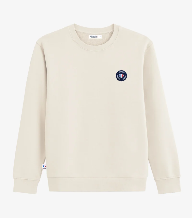 Sweat Homme Sable - Blason