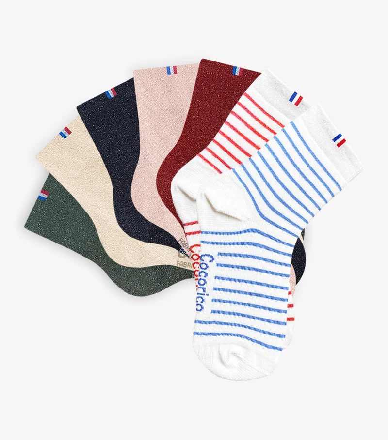 Chaussettes Femme x7 - Pack Semainier