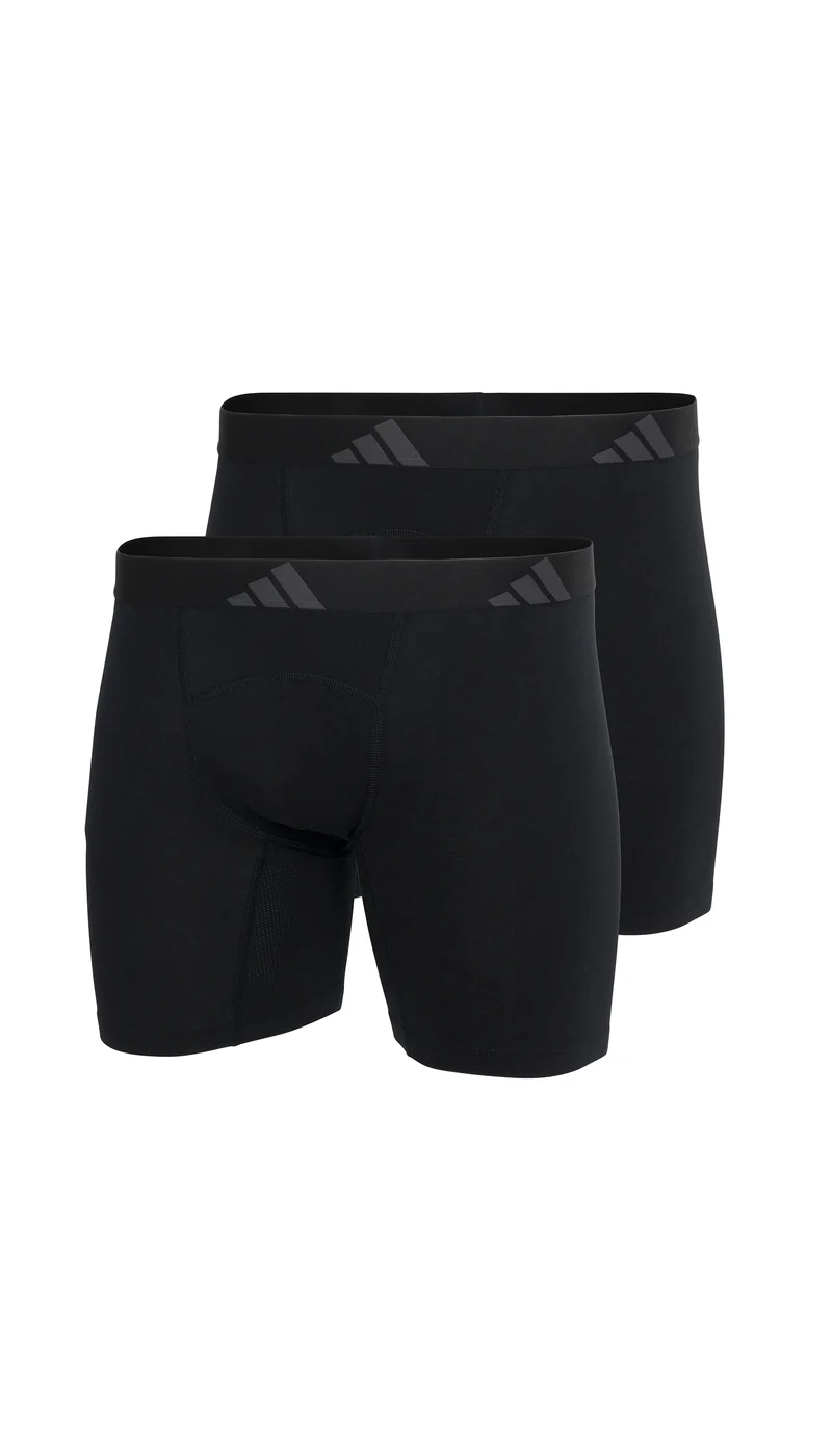 Enge Boxershorts 2er-Pack Schwarz - ADIDAS