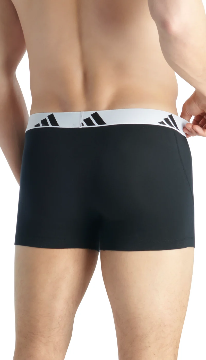 Enge Boxershorts 5er-Pack Schwarz/Weiss - ADIDAS