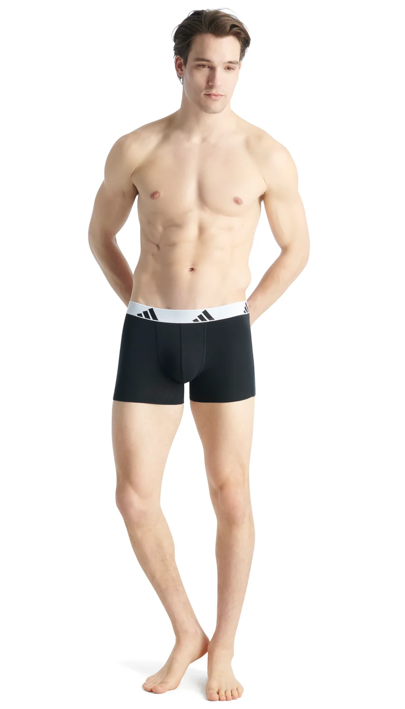 Enge Boxershorts 5er-Pack Schwarz/Weiss - ADIDAS