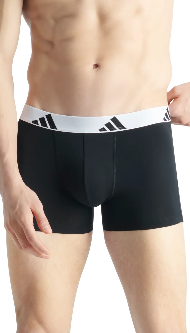 Enge Boxershorts 5er-Pack Schwarz/Weiss - ADIDAS