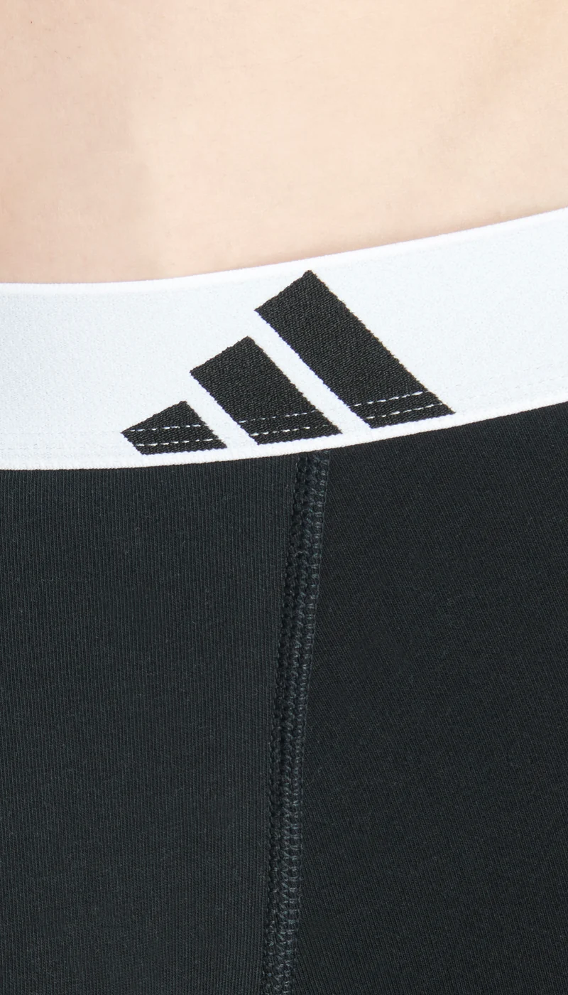 Enge Boxershorts 5er-Pack Schwarz/Weiss - ADIDAS