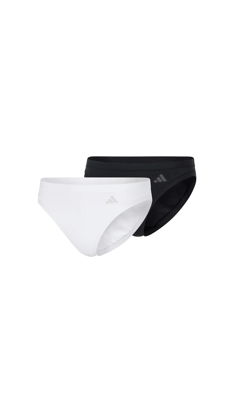 Slip 2er-Pack Schwarz/Weiss - ADIDAS