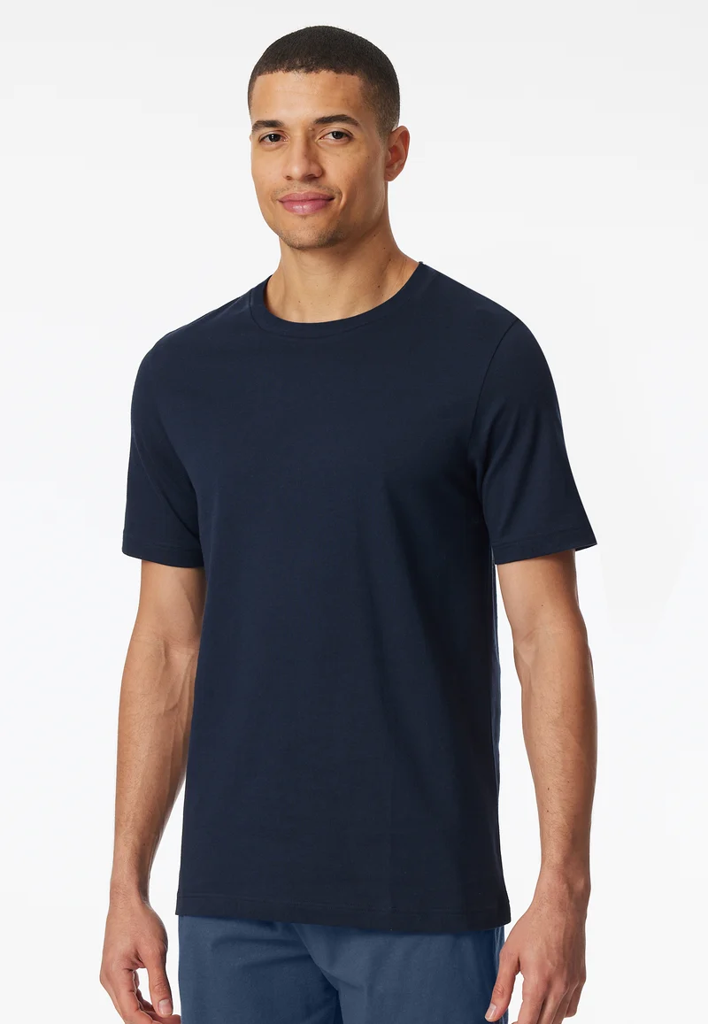 T-Shirt Dunkelblau - Mix+Relax