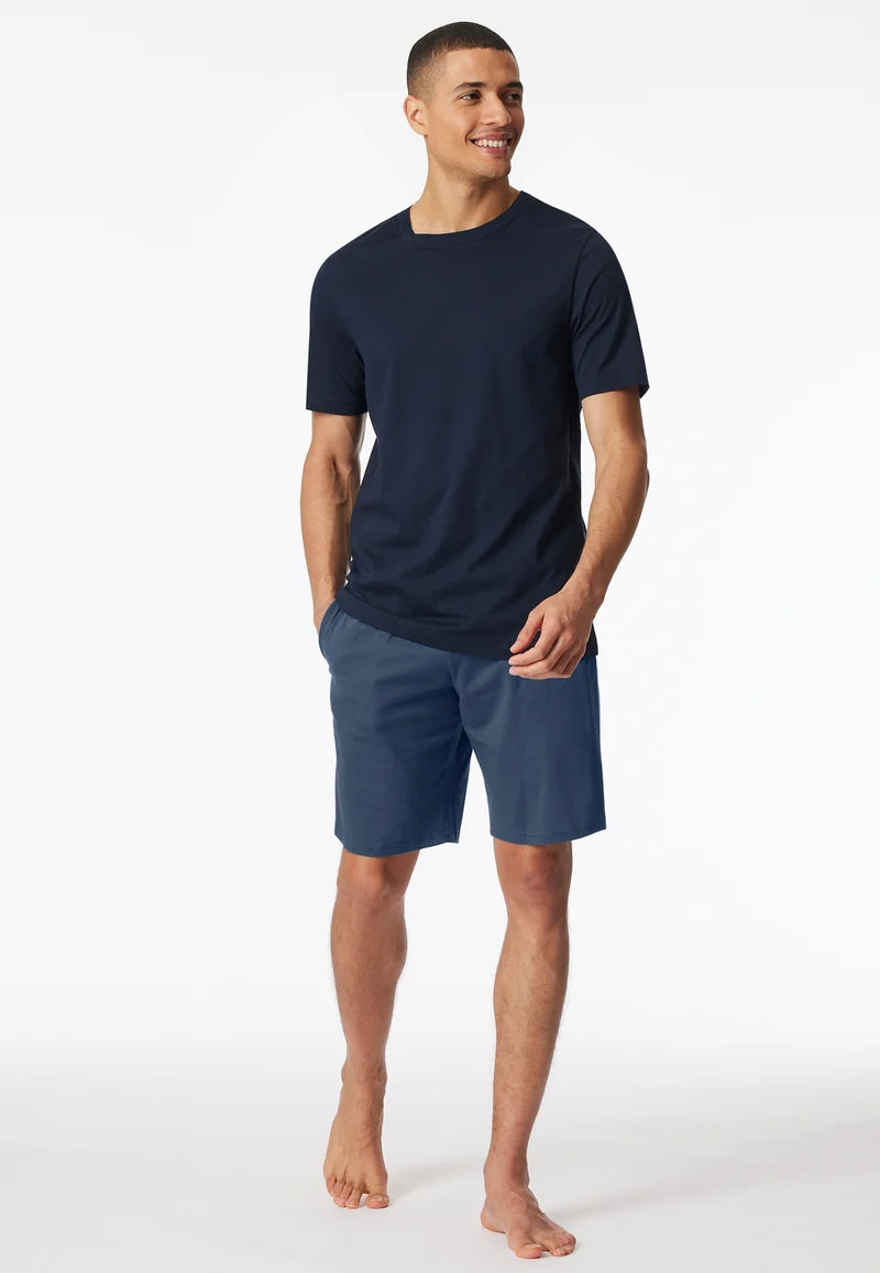T-Shirt Dunkelblau - Mix+Relax