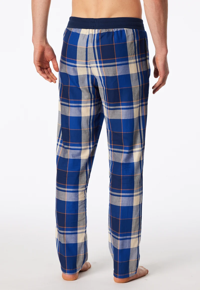 Hose Blau/Weiss kariert - Mix+Relax