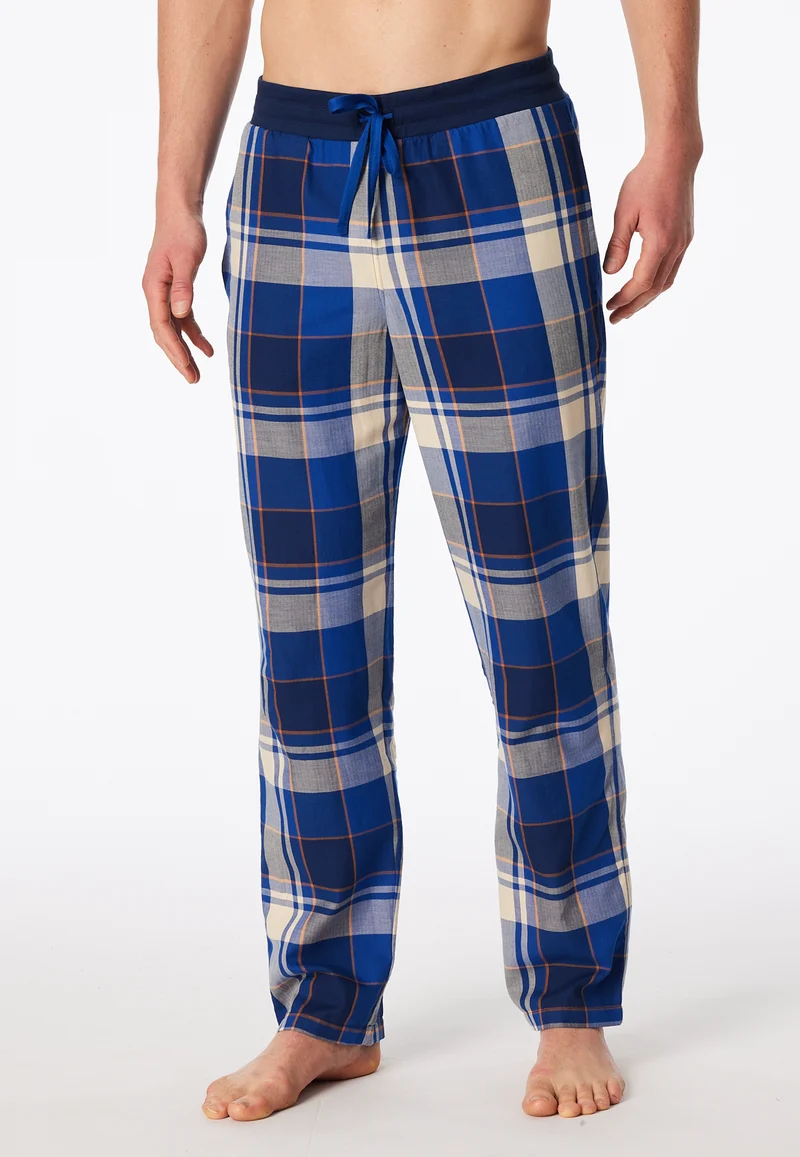 Hose Blau/Weiss kariert - Mix+Relax