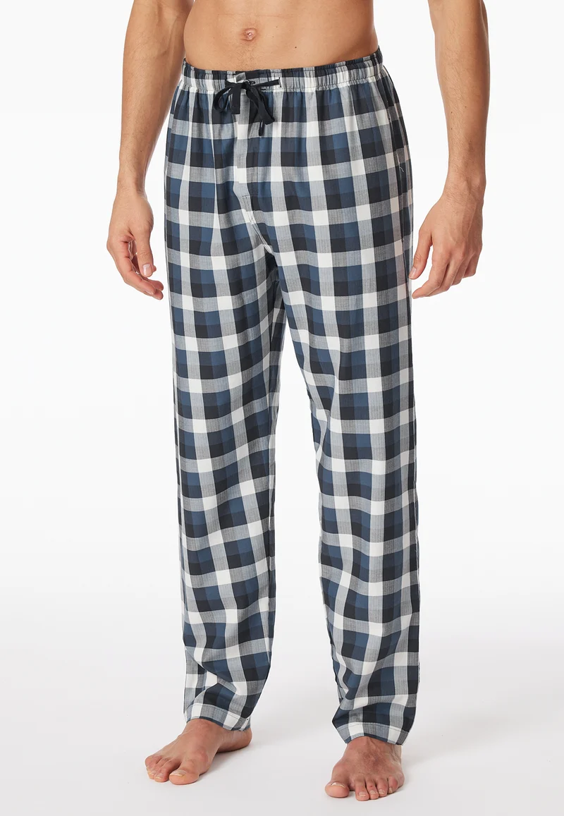 Hose Blau/Weiss kariert - Mix+Relax
