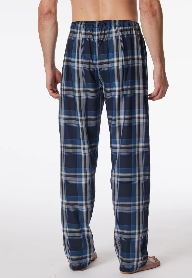Hose Blau kariert - Mix+Relax