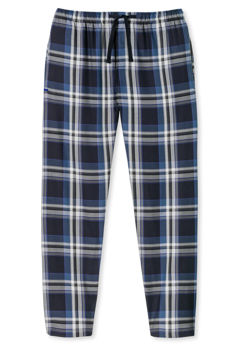 Hose Blau kariert - Mix+Relax