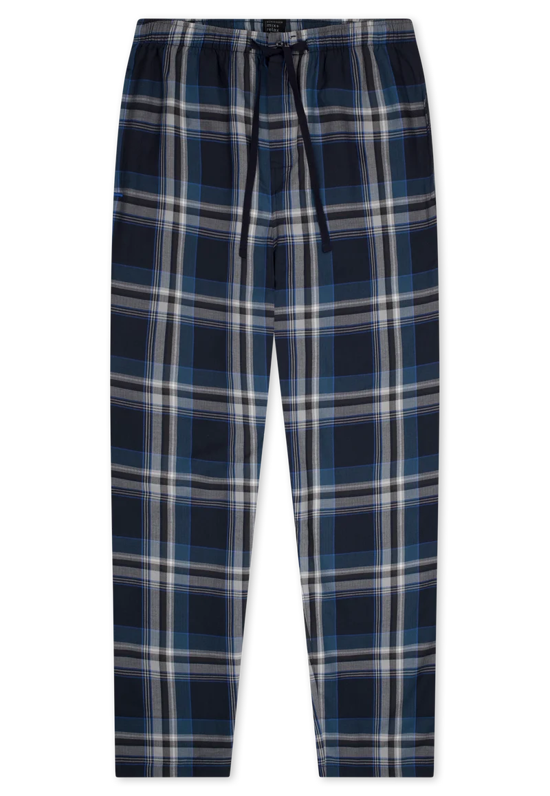 Hose Blau kariert - Mix+Relax