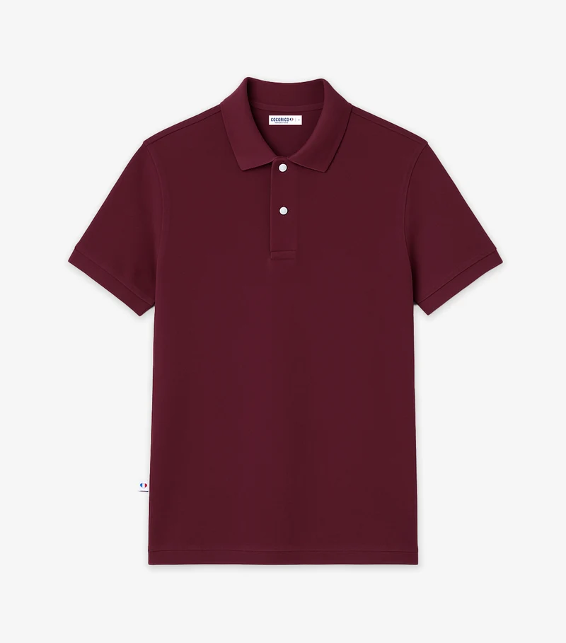Polo Homme Bordeaux - Intemporel