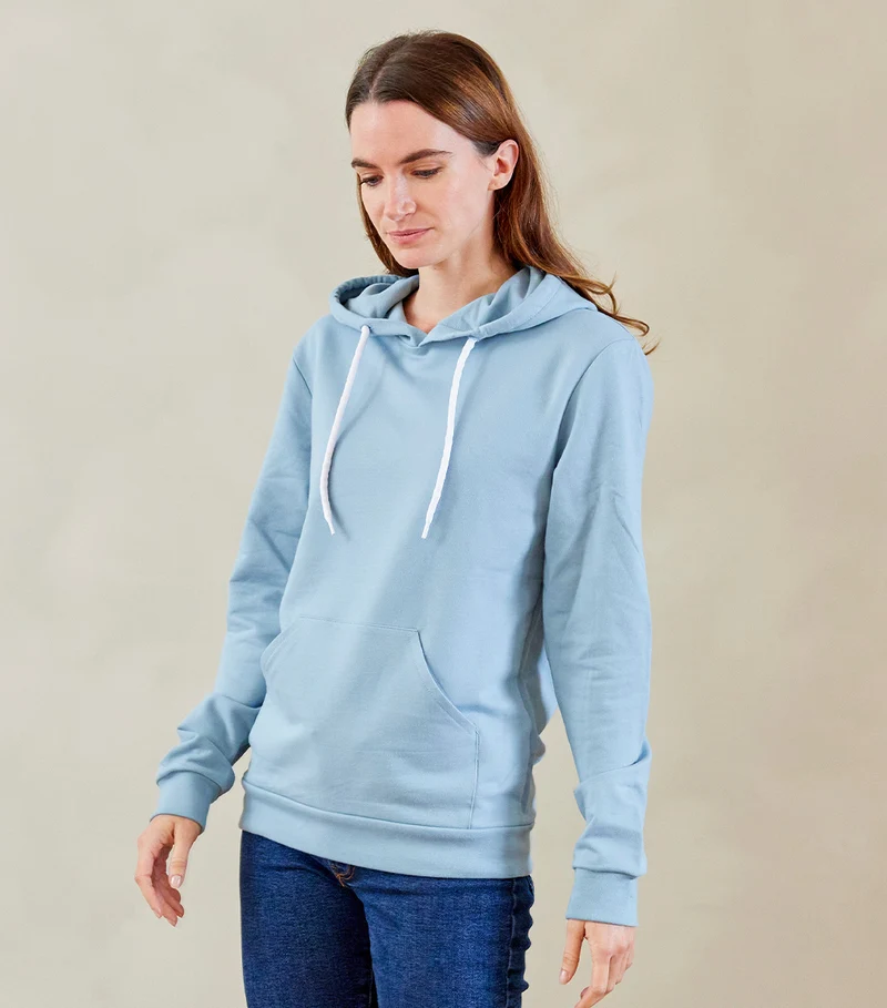 Sweat à capuche Femme Ciel - Intemporel