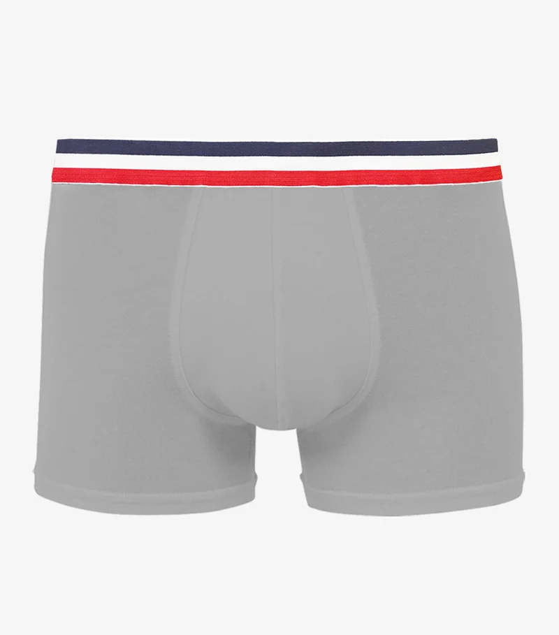 Boxer Homme Supporter Gris - Intemporel