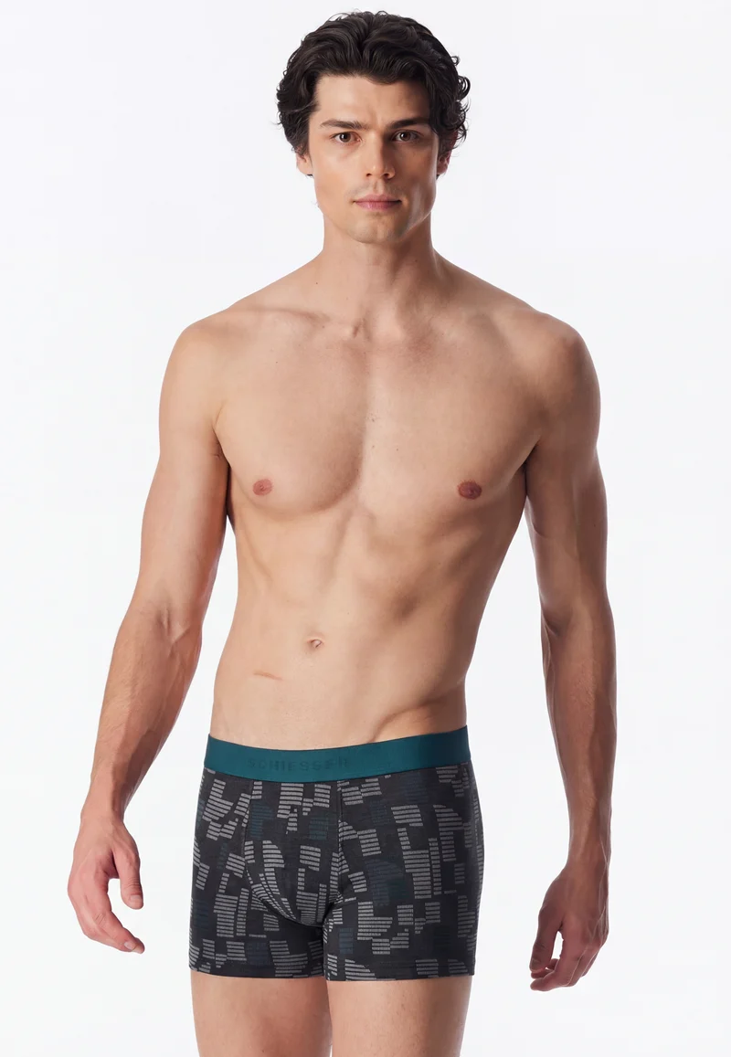 Enge Boxershorts 5er-Pack Schwarz gemustert - 95/5