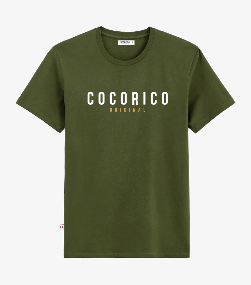 T-shirt Homme Kaki - Signature