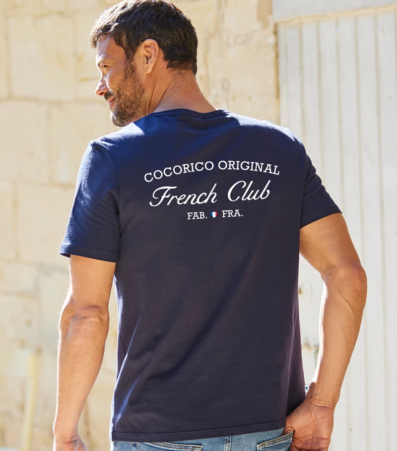T-shirt Homme Marine - French Club