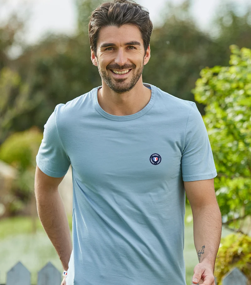 T-shirt Homme Ciel - Blason