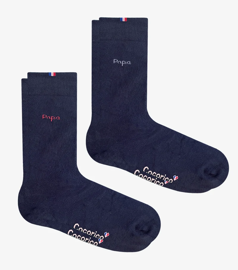 Chaussettes Homme x2 - Pack Papa d'Amour