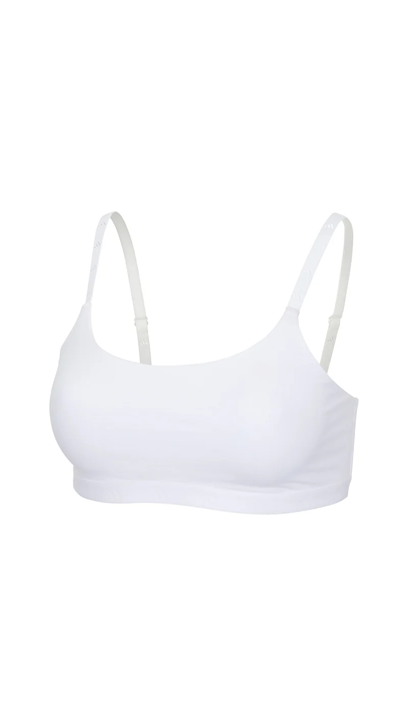 Bustier mit herausnehmbaren Pads Weiss - ADIDAS