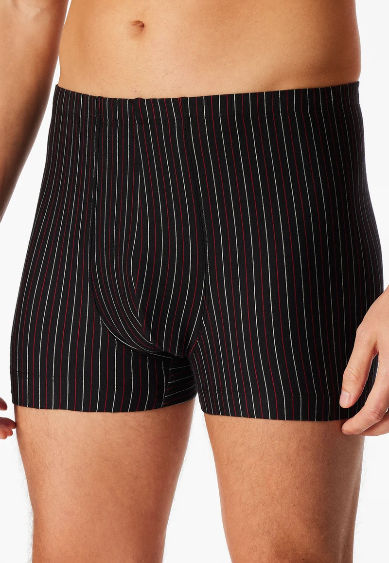Enge Boxershorts 3er-Pack Schwarz gestreift - 95/5