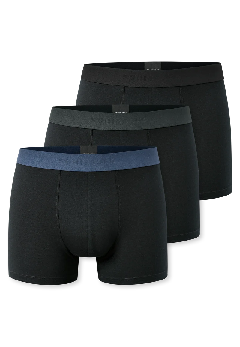 Enge Boxershorts 3er-Pack Schwarz - 95/5