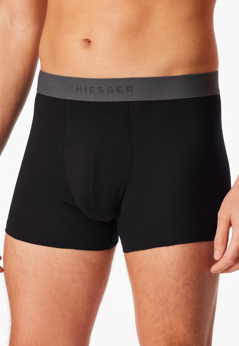 Enge Boxershorts 3er-Pack Schwarz - 95/5