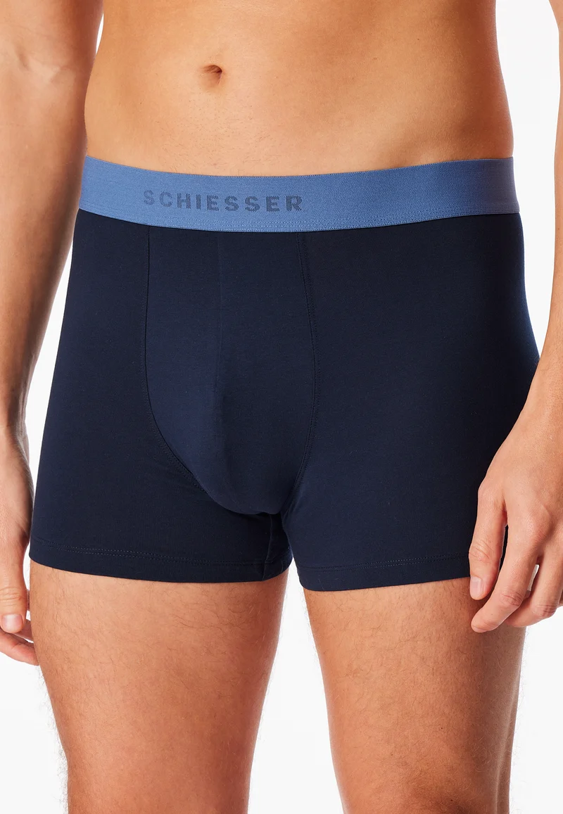 Enge Boxershorts 3er-Pack Dunkelblau - 95/5