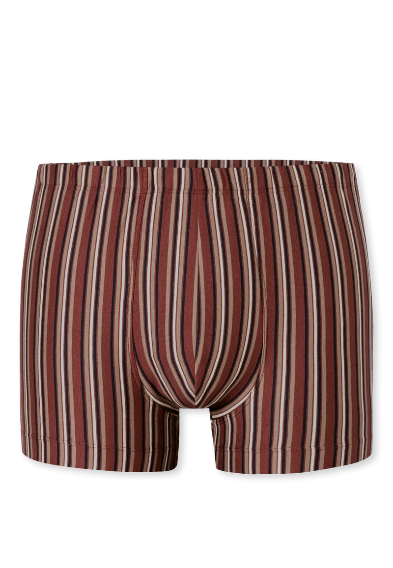 Enge Boxershorts Bordeaux gestreift - 95/5