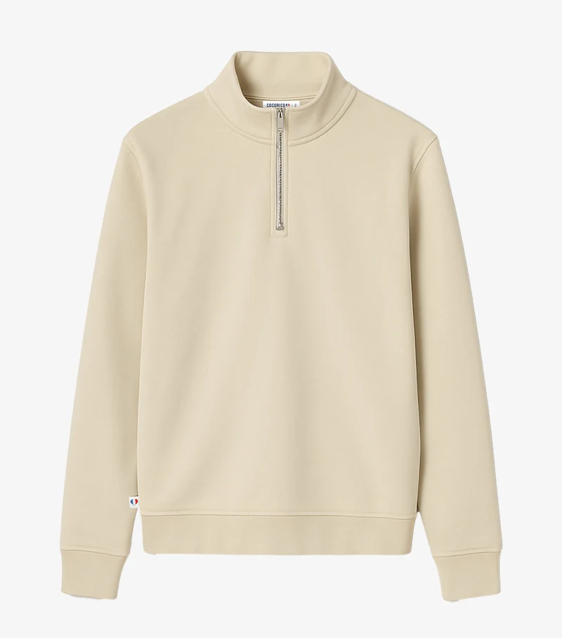 Sweat Camionneur Femme Sable - Intemporel