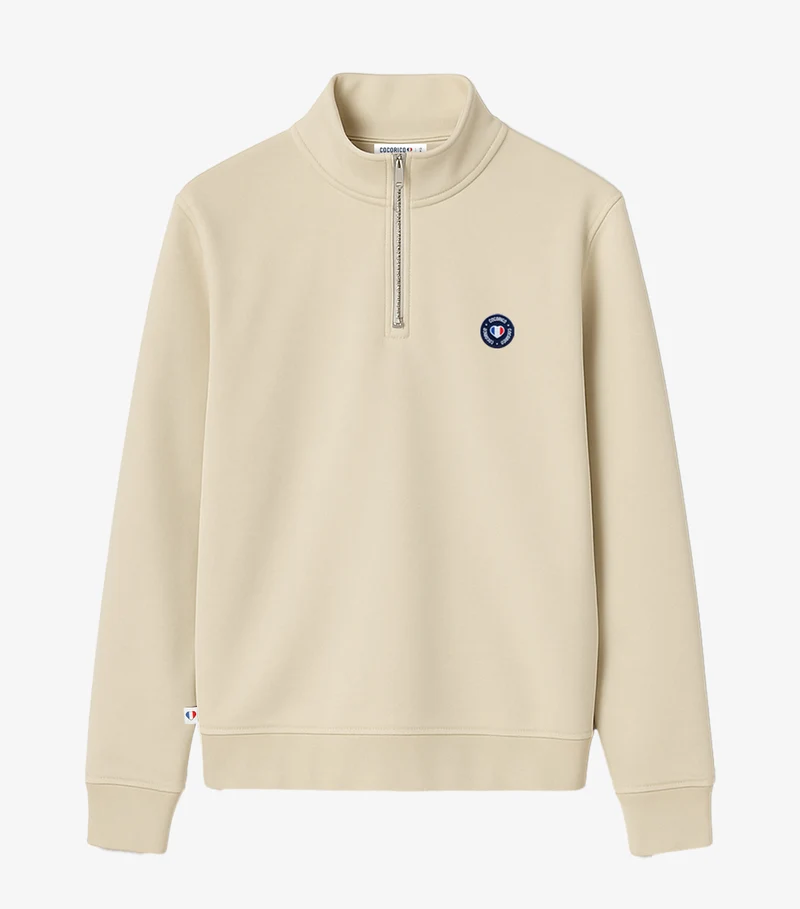 Sweat Camionneur Femme Sable - Blason