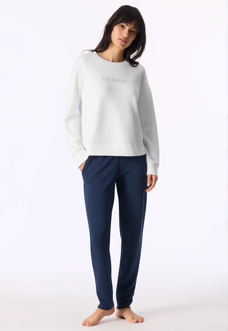 Sweatshirt Weiss - Mix+Relax