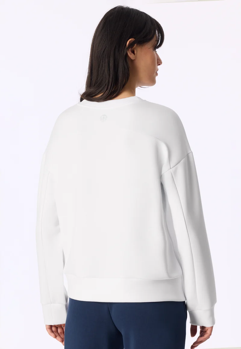Sweatshirt Weiss - Mix+Relax