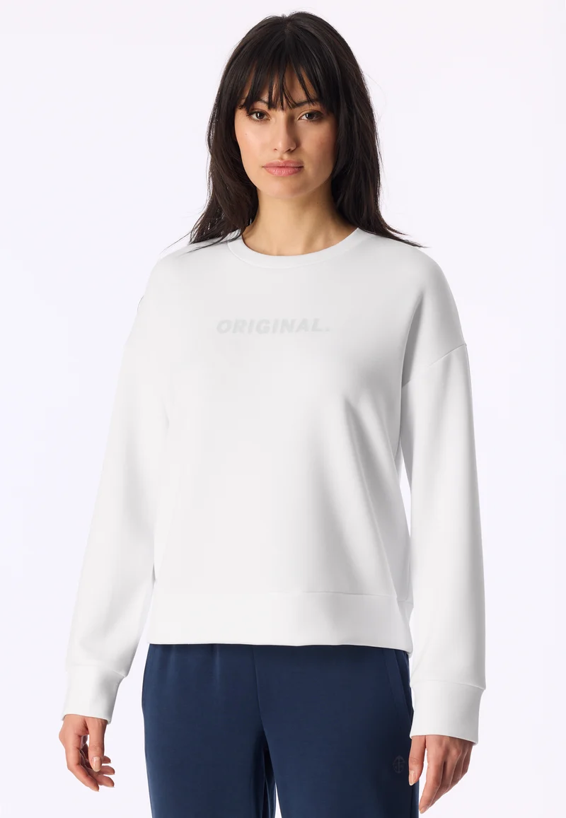 Sweatshirt Weiss - Mix+Relax
