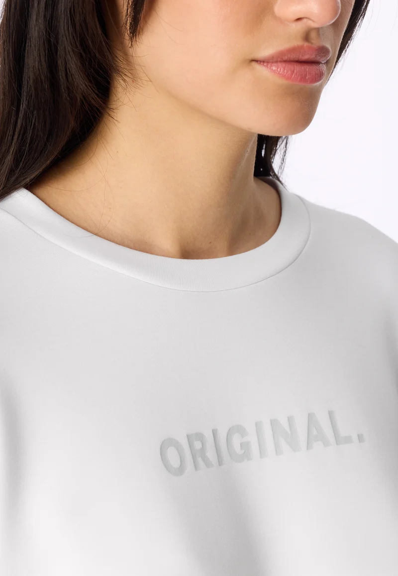 Sweatshirt Weiss - Mix+Relax