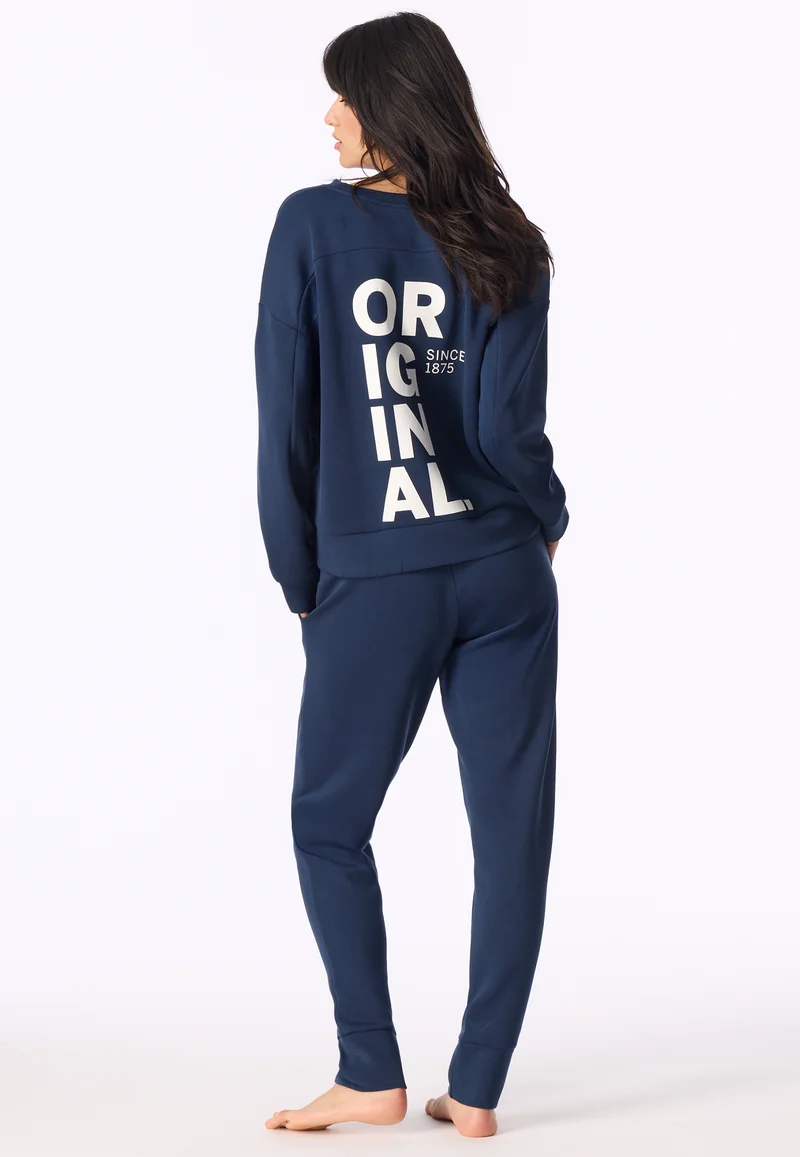 Sweatshirt Dunkelblau - Mix+Relax