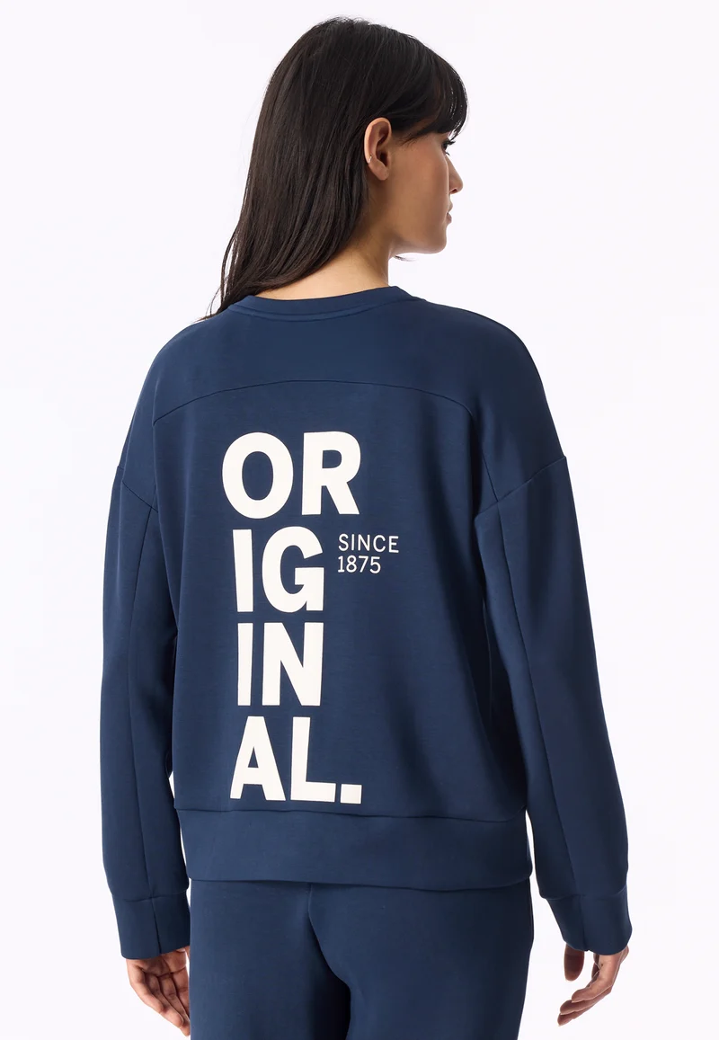 Sweatshirt Dunkelblau - Mix+Relax