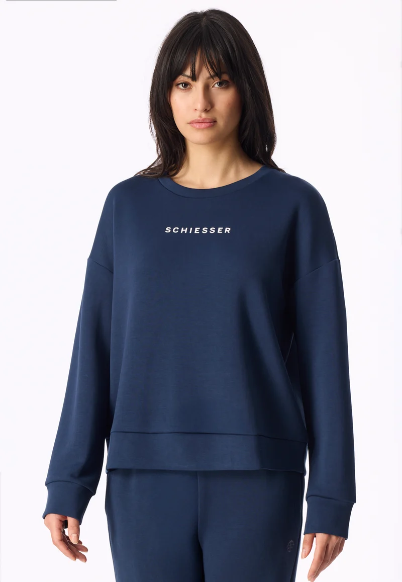 Sweatshirt Dunkelblau - Mix+Relax