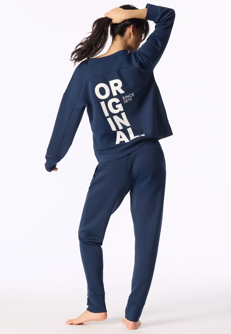 Sweatshirt Dunkelblau - Mix+Relax