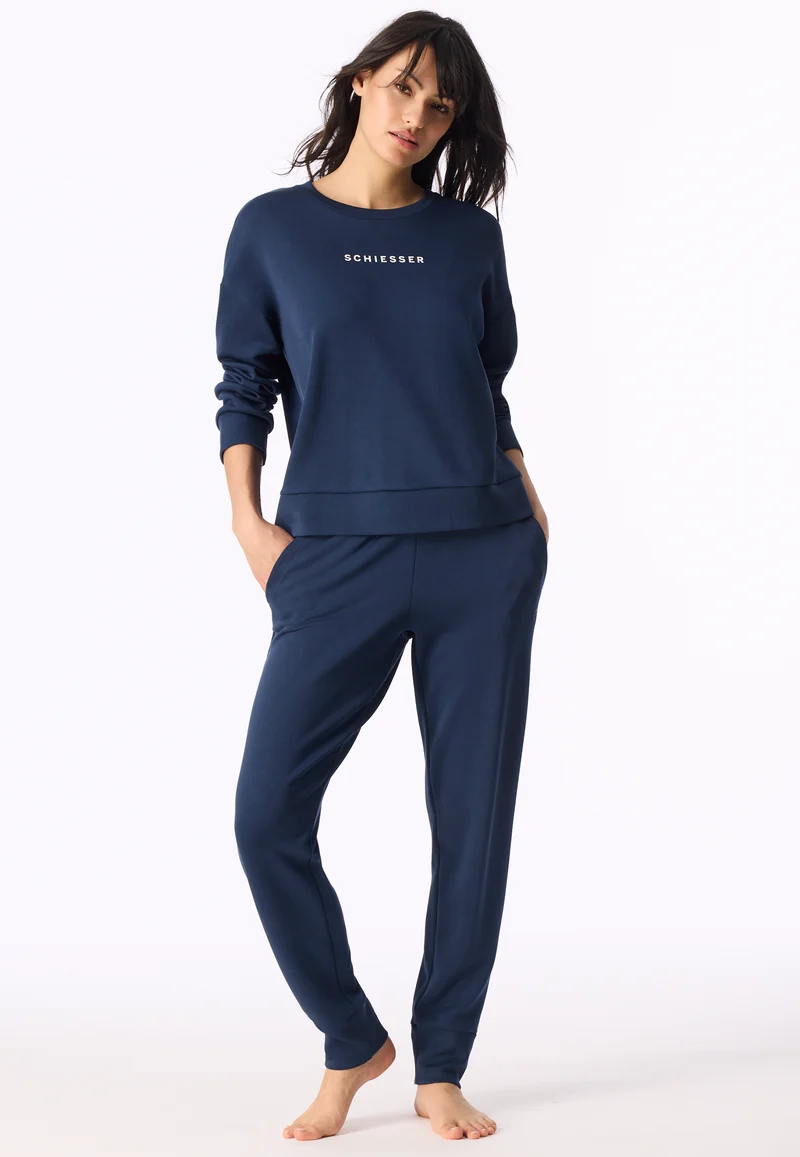 Sweatshirt Dunkelblau - Mix+Relax