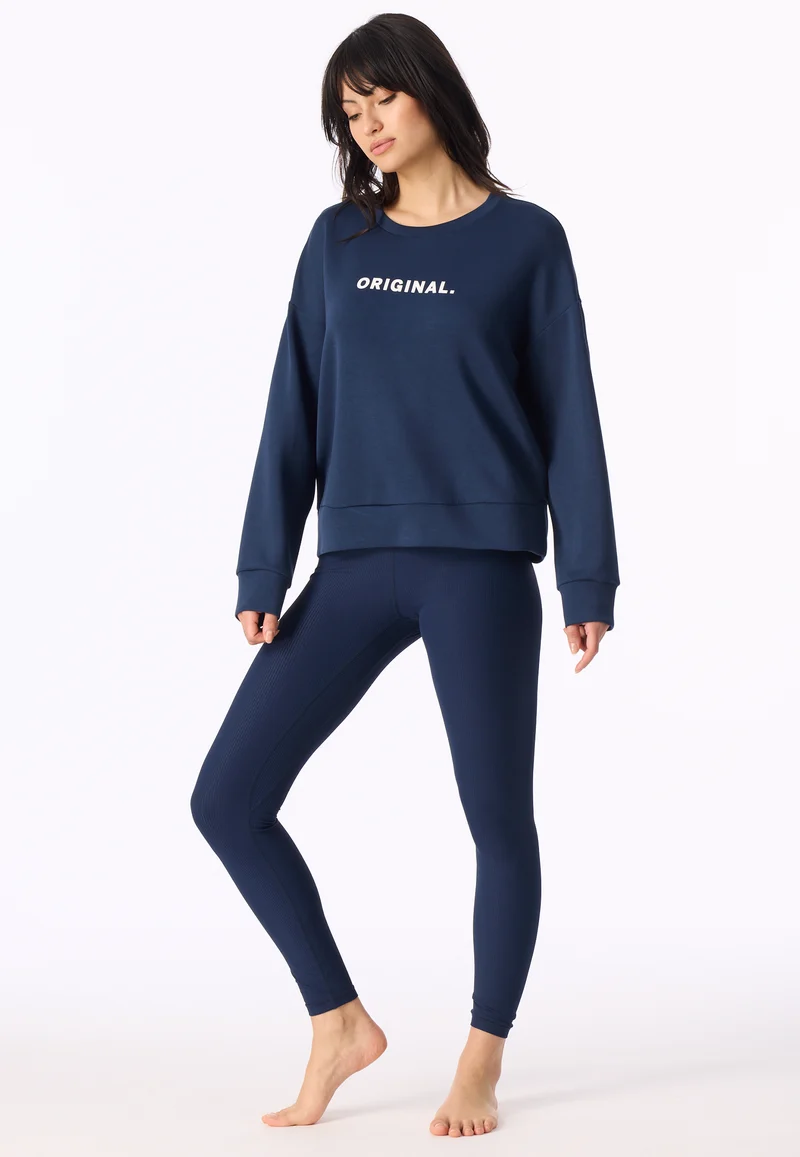 Sweatshirt Dunkelblau - Mix+Relax