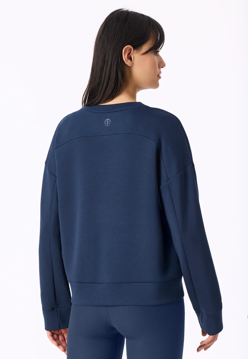 Sweatshirt Dunkelblau - Mix+Relax