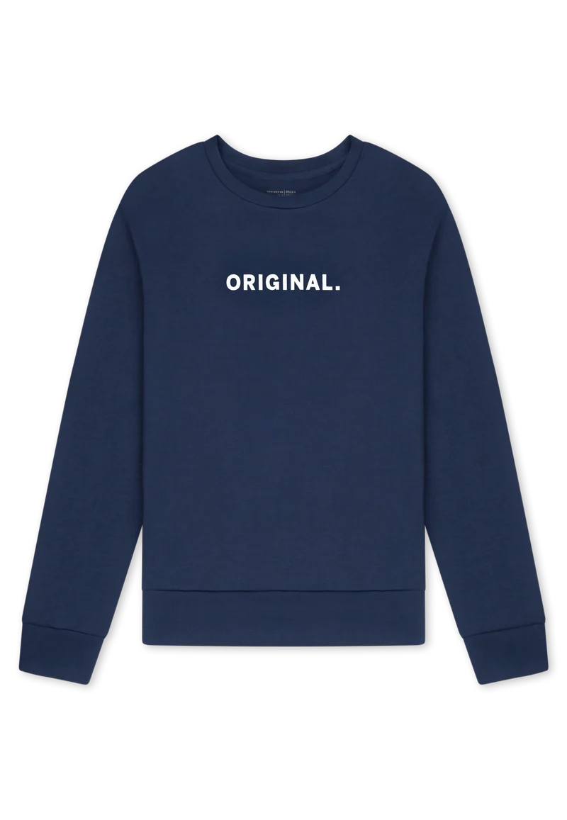 Sweatshirt Dunkelblau - Mix+Relax
