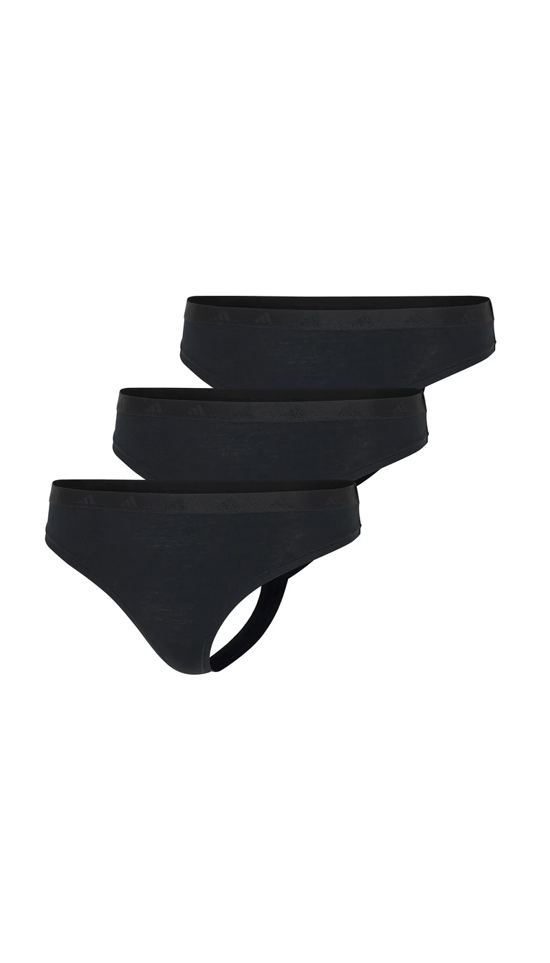 String 3er-Pack Schwarz - ADIDAS